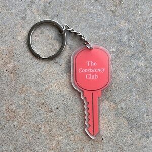 The Consistency Club Keychain